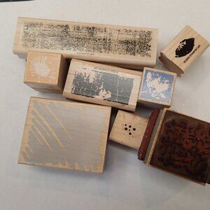Stamper Set of 8 blank out stampers